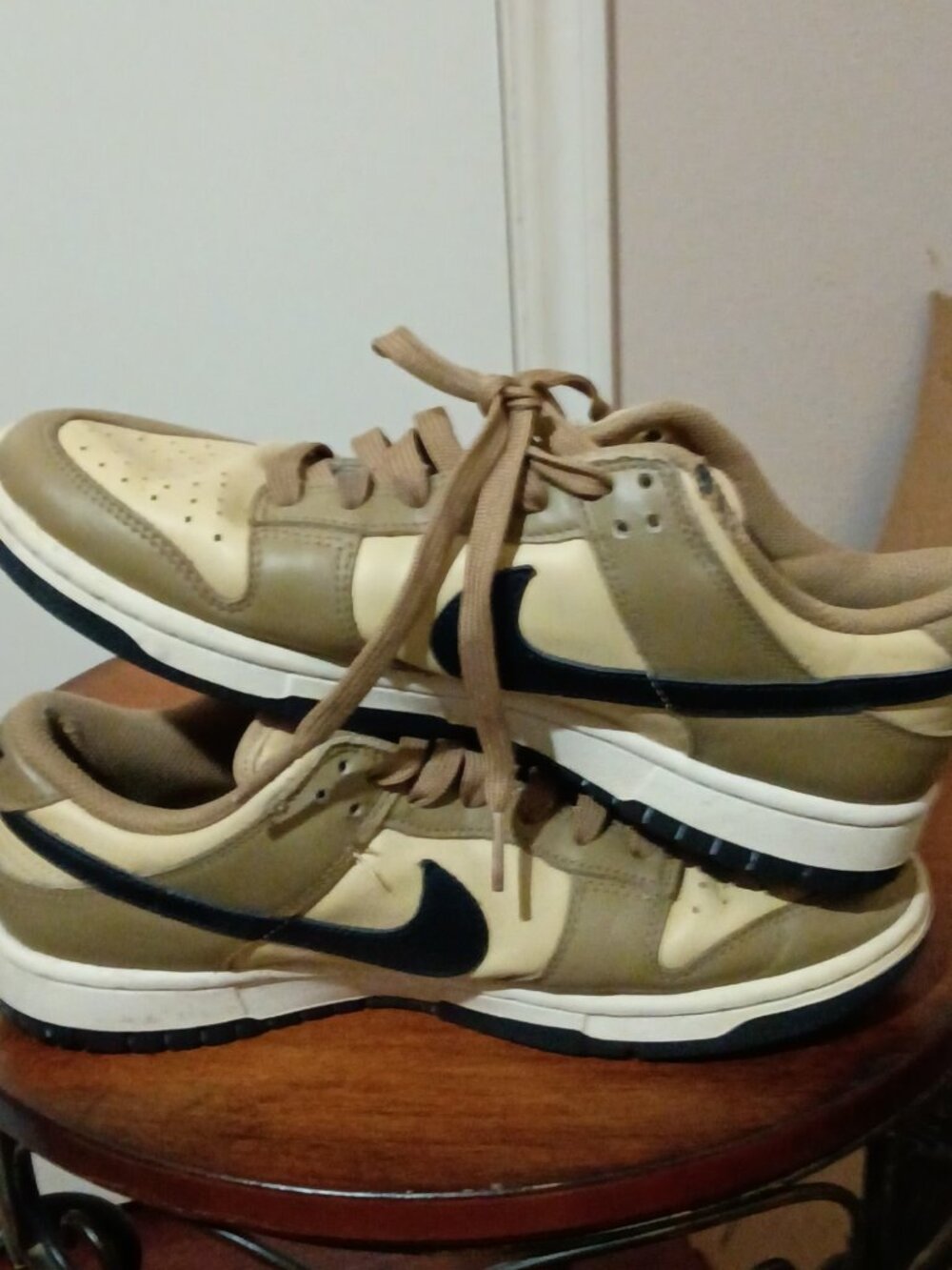 Nike Dunk Low 'Dark Driftwood' Sneakers [DD1503-200] Women's Size 8.5 - Picture 11 of 14
